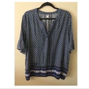 Old Navy Blue Blouse